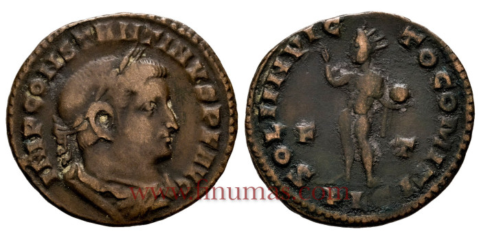 CONSTANTINus Magnus Follis 309-310 Lugdunum