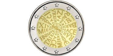 2 Euro Commemorative Portugal 2023 "Peace between Nations" Coins