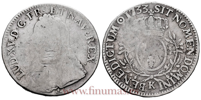 FRANCIA - K-486,11 -  ECU 1733K  Bordeux - BC-