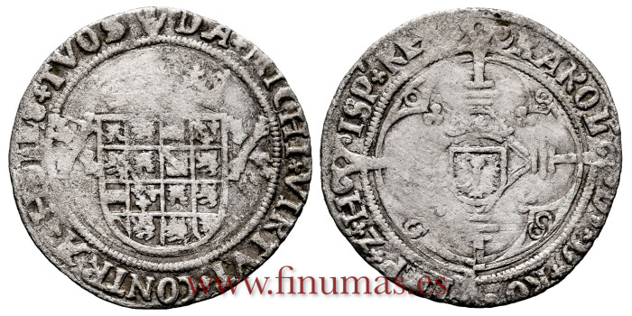 Cy03086p.- CARLOS I PATARD 1521/1556 BRABANTE