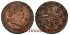 Cy13929.-FERNANDO VII -2 Maravedis 1820 Segovia - SC-