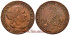 Cy15878.-ISABEL II - 5 Centimo de Escudo 1867 BarcelonaOM - BC