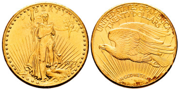 EE.UU  K-127 - 20 DOLLAR LIBERTY SAINT-GAUDENS.  ORO