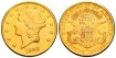 USA K-074.3.- 20 DOLLAR 1898 S. Liberty Head. GOLD