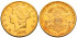 EE.UU K-074.3.-  20 DOLLAR 1895 S. Liberty Head. ORO