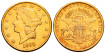 USA K-074.3.- 20 DOLLAR 1895 S. Liberty Head. GOLD