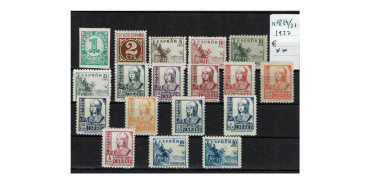 Edifil 0814/31 - 1937, Cifras y Cid. NEW WITHOUT HINGE