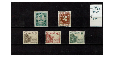 Edifil 0914/18 SERIAL IN NEW WITHOUT BADGE