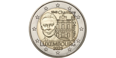 2 EUROS CONMEMORATIVOS LUXEMBURGO 2023 "CAMARA DIPUTADOS"
