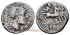 REPUBLICA- FABIA. 124 a.C. DENARIUS BC-