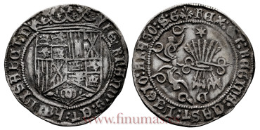 Cy02512 -REYES CATOLICOS 1 REAL N.D. CUENCA. SIN MARCAS/*C