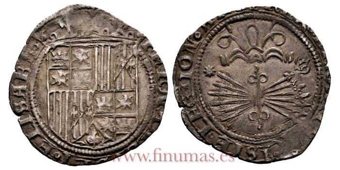 Cy02583 -REYES CATOLICOS 1 REAL N.D. SEVILLA. ESTRELLA 8 PUNTAS