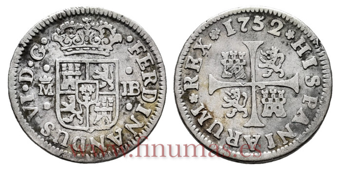 Cy09492-1.-FERNANDO VI - 1/2 Real 1792 Madrid J.B.-MBC-