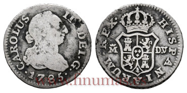 Cy10456-1.-CARLOS III - 1/2 Real 1782 Madrid D.V.-BC