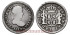 Cy14310.-FERNANDO VII - 1/2 Real 1819 Lima G.J.- BC