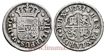 Cy07926.-FELIPE V - 1 Real 1731 Madrid J.F.-MBC