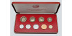 MALTA - K-PS01- .1977 Estuche Set Oficial 9 Valores PROOF