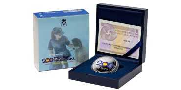 10 Euro Bicentenary National Police. Silver - Proof 2023