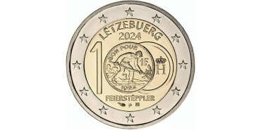 2 EUROS CONMEMORATIVOS LUXEMBURGO 2024 "FEIERSTËPPLER"