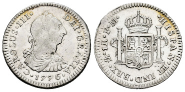 Cy10595.-CARLOS III - 1 Real 1776 Sevilla F.M.-MBC+