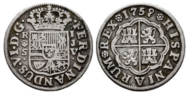 Cy09656.-FELIPE V - 1 Real 1759 Sevilla J.V.-MBC