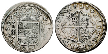 Cy08174-1.-FELIPE V - 2 Real 1723 Segovia F.-MBC-