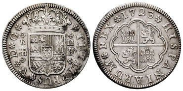 Cy08174-3.-FELIPE V - 2 Real 1723 Segovia F.-MBC