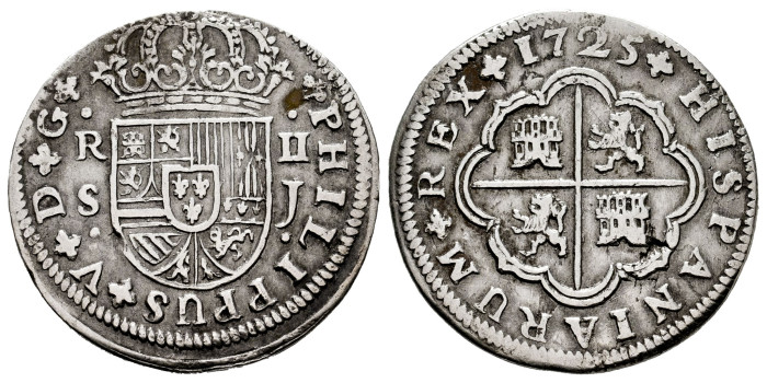 Cy08196-1.-FELIPE V - 2 Real 1725 Sevilla J.-MBC