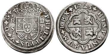 Cy08196-1.-FELIPE V - 2 Real 1725 Sevilla J.-MBC