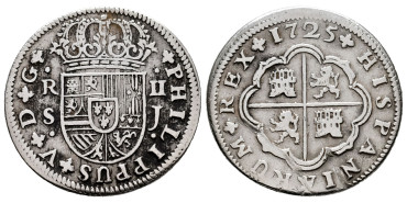 Cy08196-2.-FELIPE V - 2 Real 1725 Sevilla J.-MBC