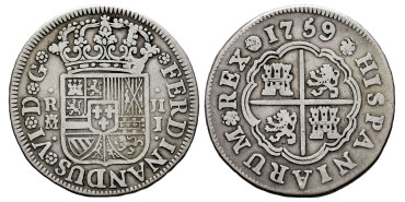 Cy09740-1.-FERNANDO VI - 2 Reales 1759 Madrid J.-BC