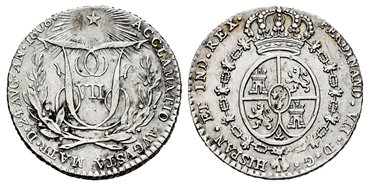 Cy14349.-FERNANDO VII - medalla proclamacion Zaragoza   1808 EBC-