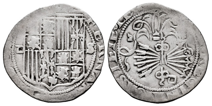 Cy02559 -REYES CATOLICOS 1 REAL N.D. SEVILLA. D and D Square