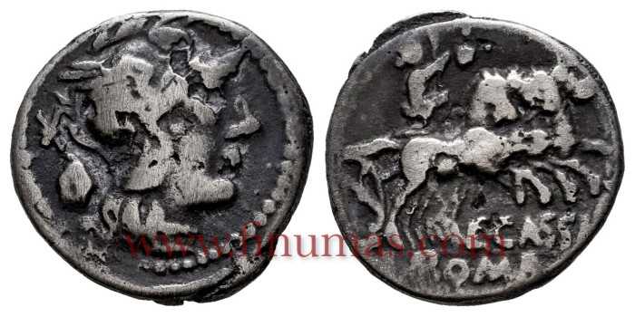 REPUBLICA- CASSIA 126 a.c. Denarius