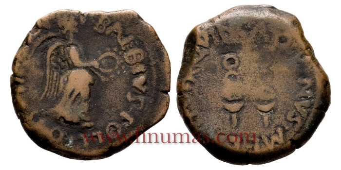 CARTAGO NOVA Semis 27 BC-14 AD