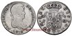 Cy14870.-FERNANDO VII - 4 Reales 1818 Seville C.J.- BC+