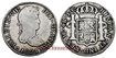 Cy14888.-FERNANDO VII - 4 Reales 1821 Lima J.P.- BC+