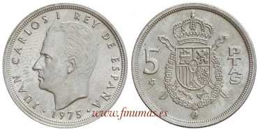 JC038P - 5 pts YEAR 1975/79. SILVER COINAGE