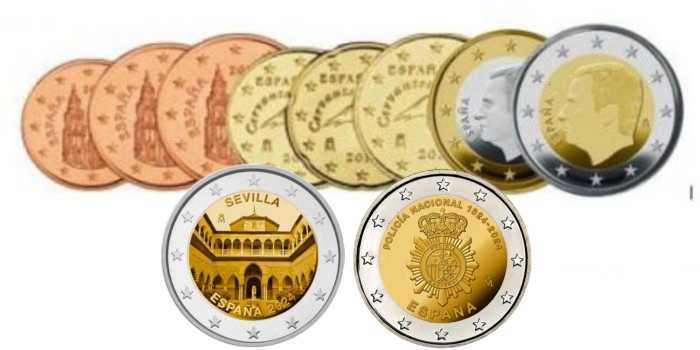 SPAIN 2024 COIN SERIES - 10 EURO VALUES