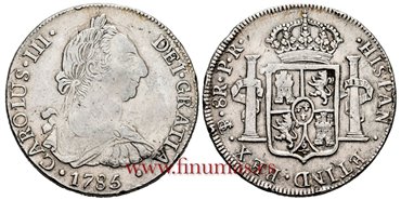 Cy11321.-CARLOS III - 8 Reales 1785 Potosi P.R.- MBC+