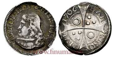 Cy07441.- CARLOS III PRETENDIENTE - 1 Croat 1706 Barcelona. EBC
