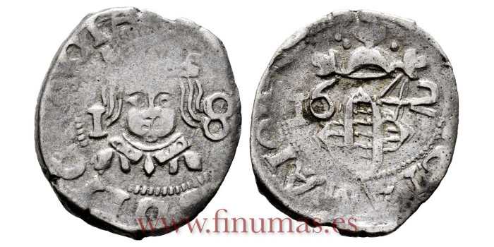 Cy05446.- FELIPE IV - DIECIOCHENE 1642 VALENCIA - MBC-