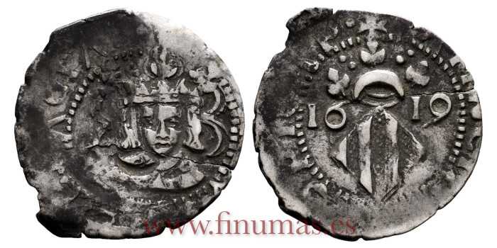 Cy04317.-FELIPE III - DIECIOCHENE 1619 VALENCIA - MBC