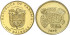 PANAMA - K-060 - 100 BALBOAS 1979. PRECOLUMBIAN ART. PROOF- Gold