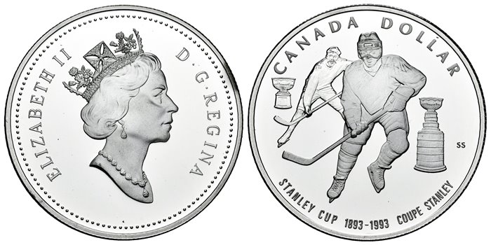 CANADA - K-238 - 1 DÓLAR 1993 - Proof