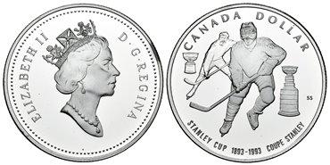 CANADA - K-238 - 1 DÓLAR 1993 - Proof