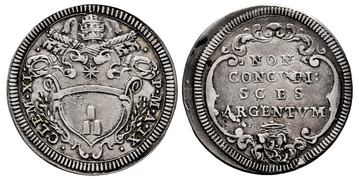 ESTADOS PAPALES - K-0669 -  Giulio 1709 - MBC