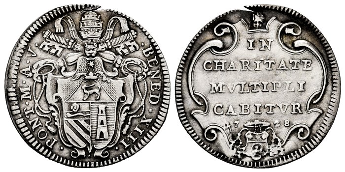 ESTADOS PAPALES - K-0818 -  Giulio 1728 - EBC