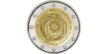 2 COMMEMORATIVE EUROS PORTUGAL 2024 - 50TH ANNIV. 25th APRIL