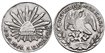 MEXICO - K377-12. - 8 REALES 1868 Oaxaca A.E.-MBC